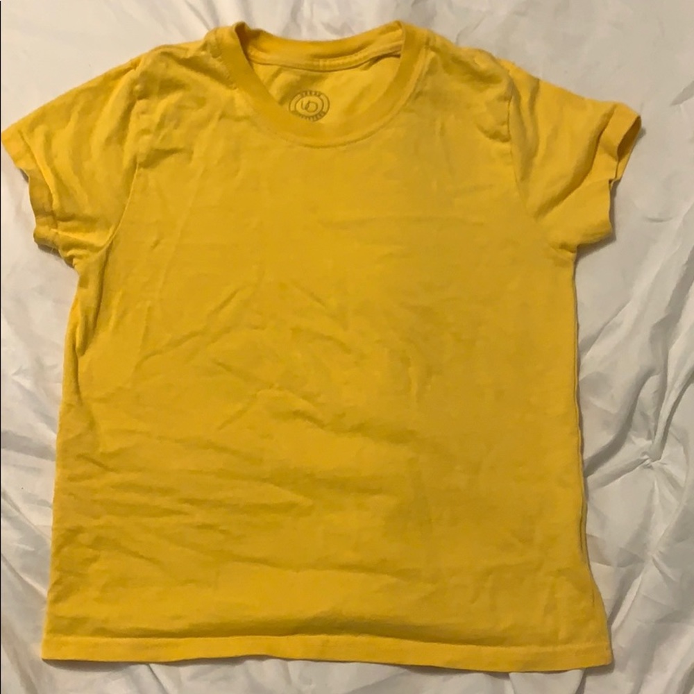 Yellow t-shirt